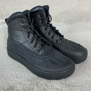 Nike ACG Woodside524872-001 Kids Boys Size‎ 5Y Black Boots Waterproof Shoes NEW